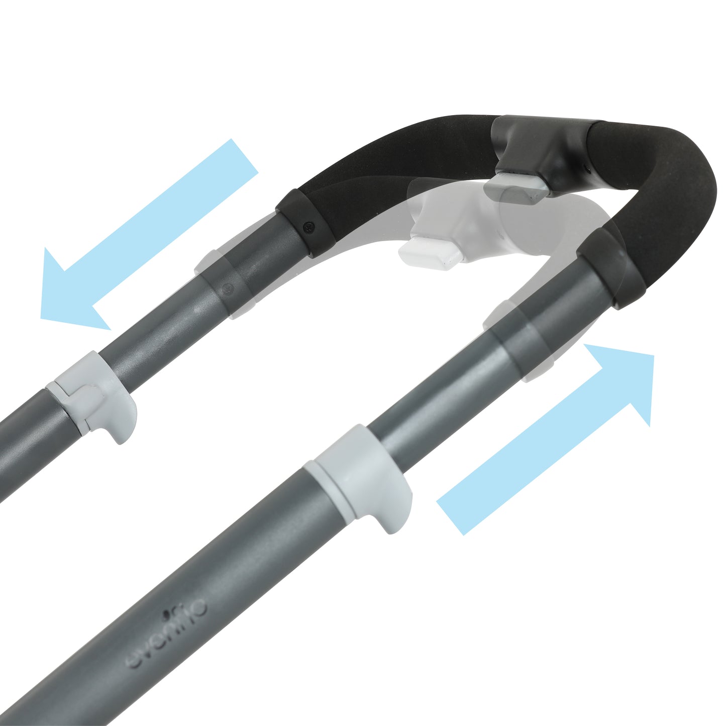 Evenflo Pivot Xpand Modular Stroller telescoping handlebar
