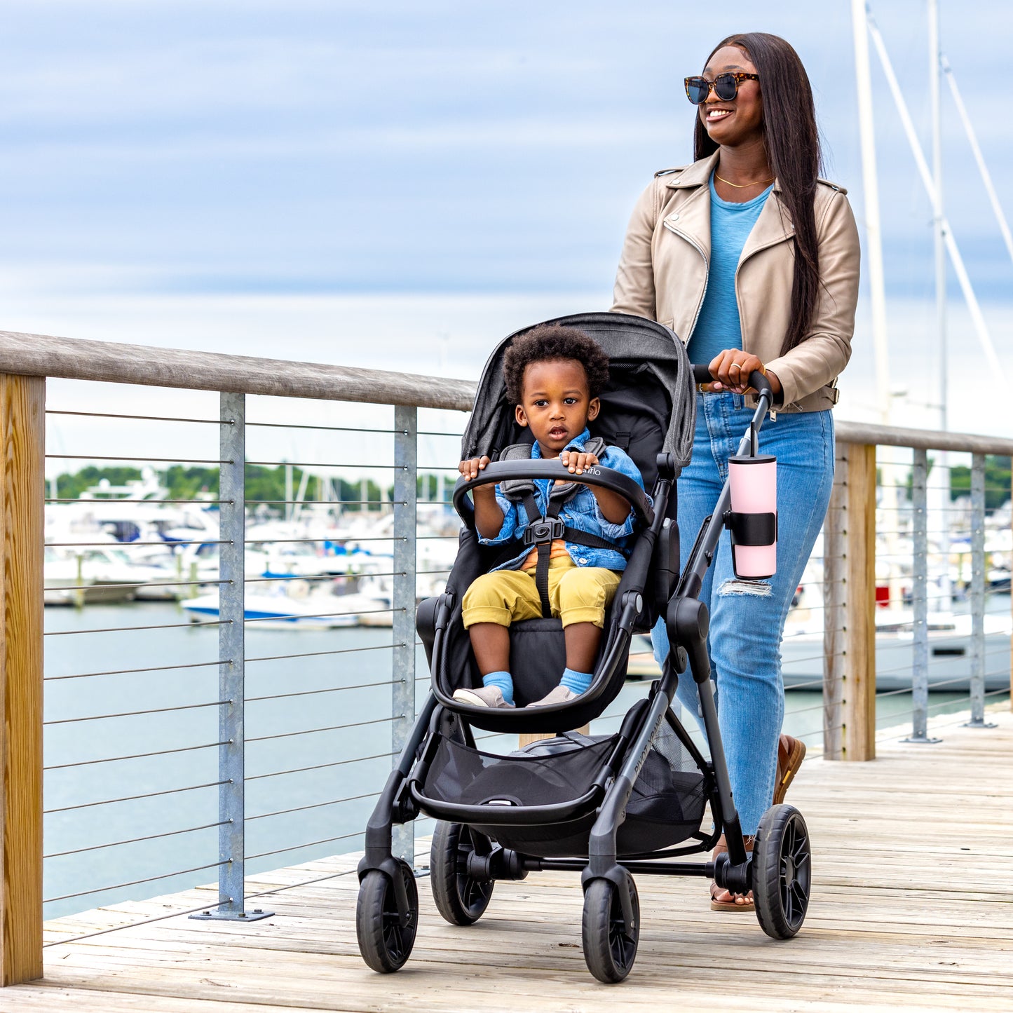 Evenflo Pivot Xpand Modular Stroller toddler mode