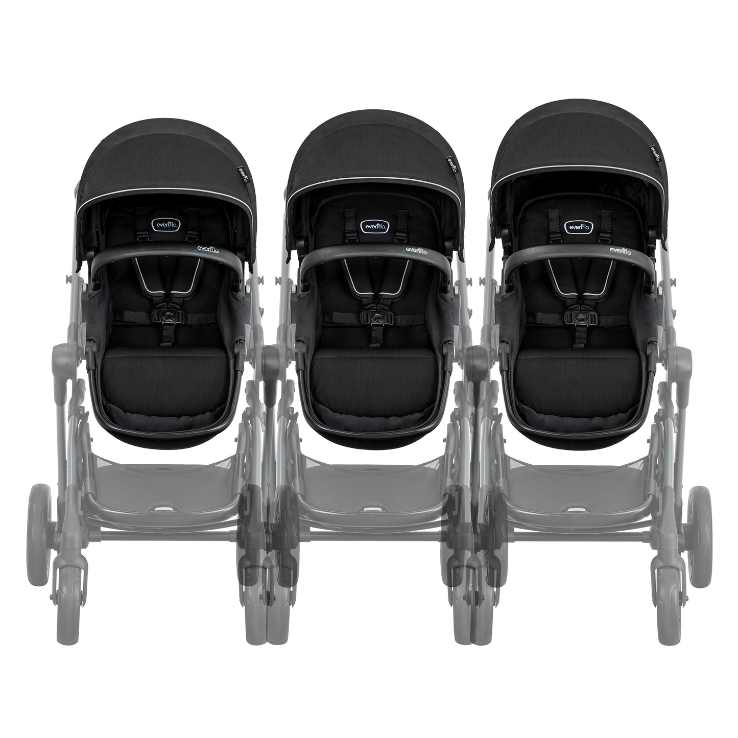 Evenflo Pivot Xpand Modular Stroller canopy height