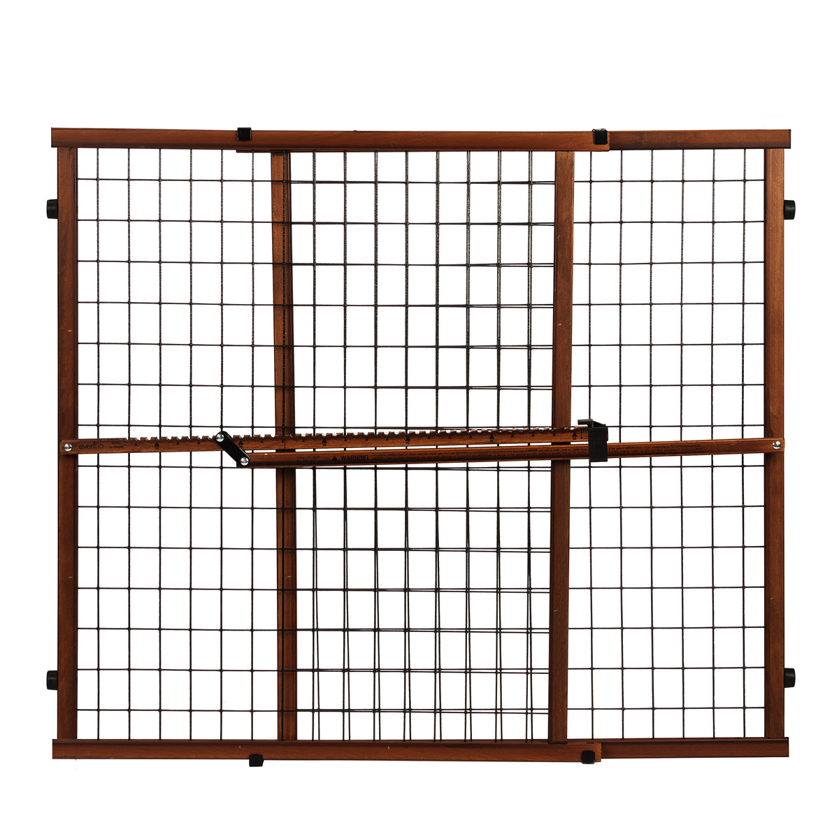 Position & Lock Tall and Wide Value Adjustable Baby Gate (Farmhouse Collection)