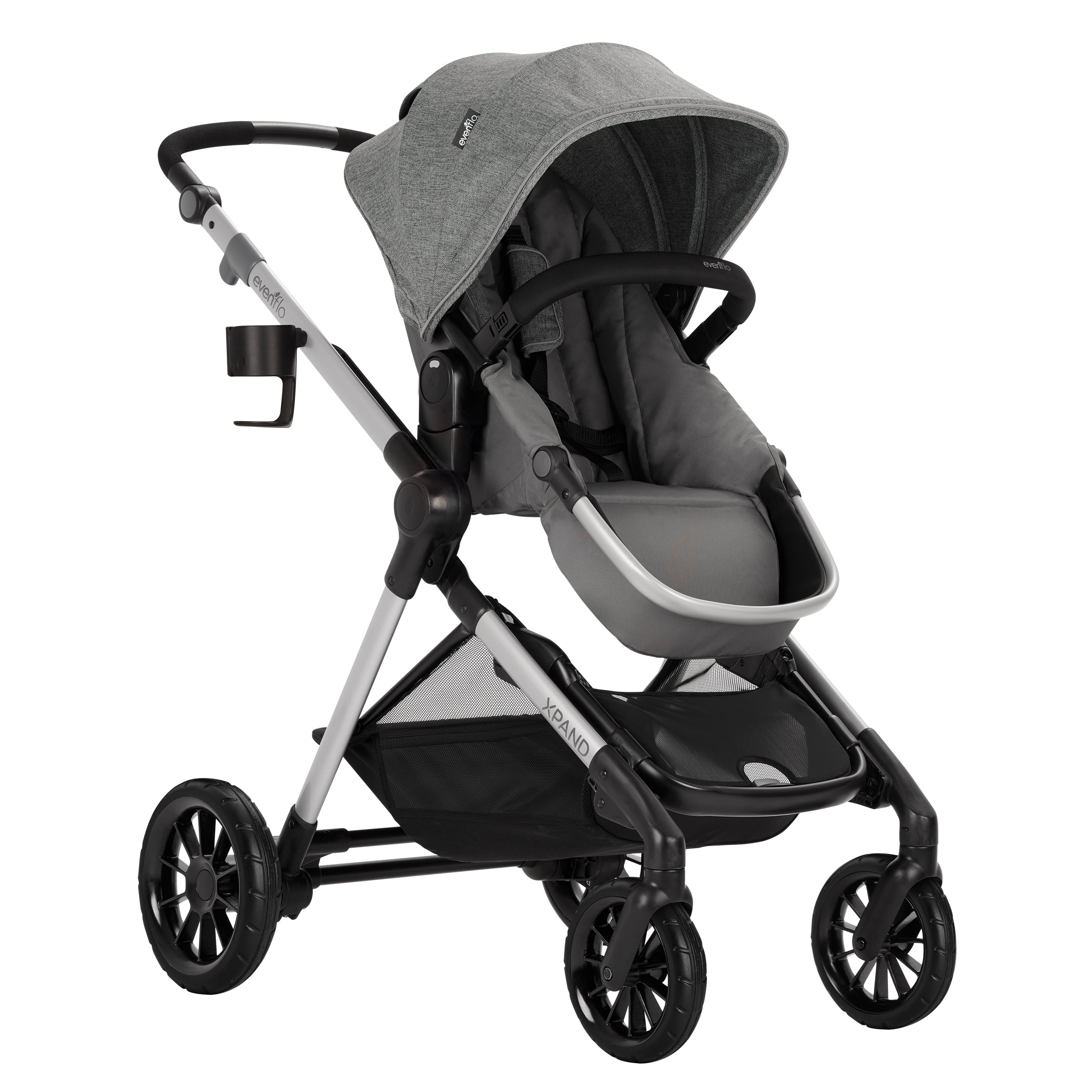 Pivot Xpand Modular Stroller Sabino Gray