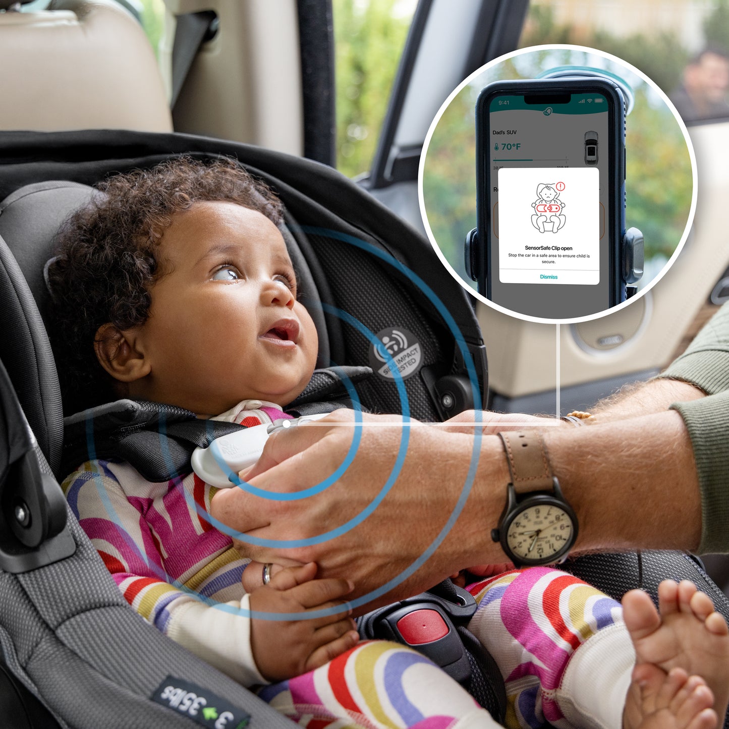 Shyft DualRide Infant Car Seat and Stroller Combo control