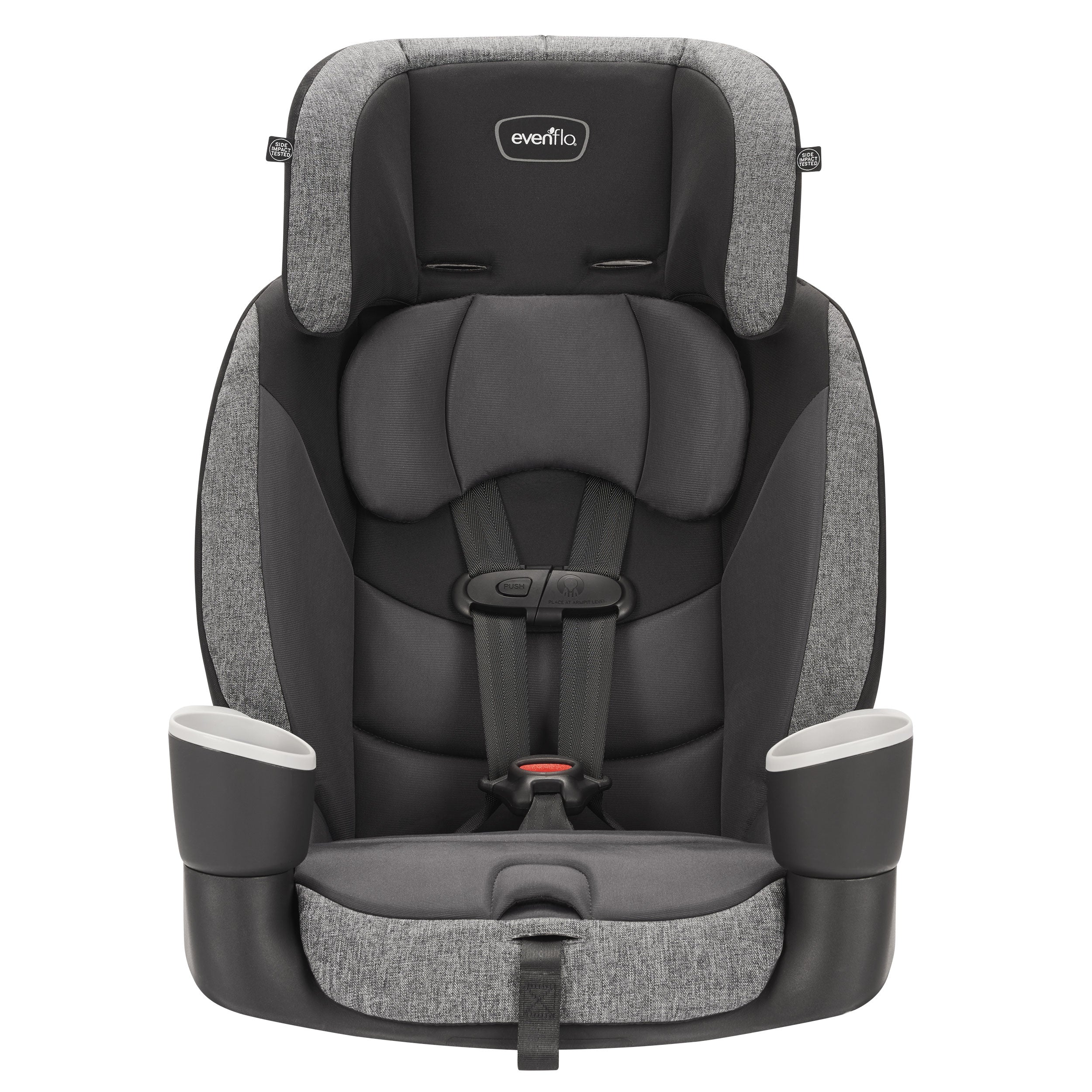 Evenflo Maestro Sport Aspen Skies Gray Booster Car Seat