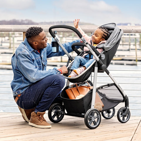 Omni Plus Modular Travel System with LiteMax Sport Rear-Facing Infant Car Seat - Feature Image 2
