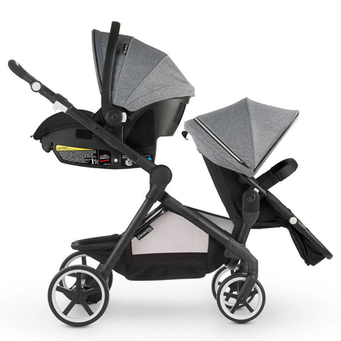 Evenflo GOLD SensorSafe Pivot Xpand Smart Modular Travel System with SecureMax Infant Car Seat - Feature Image 1