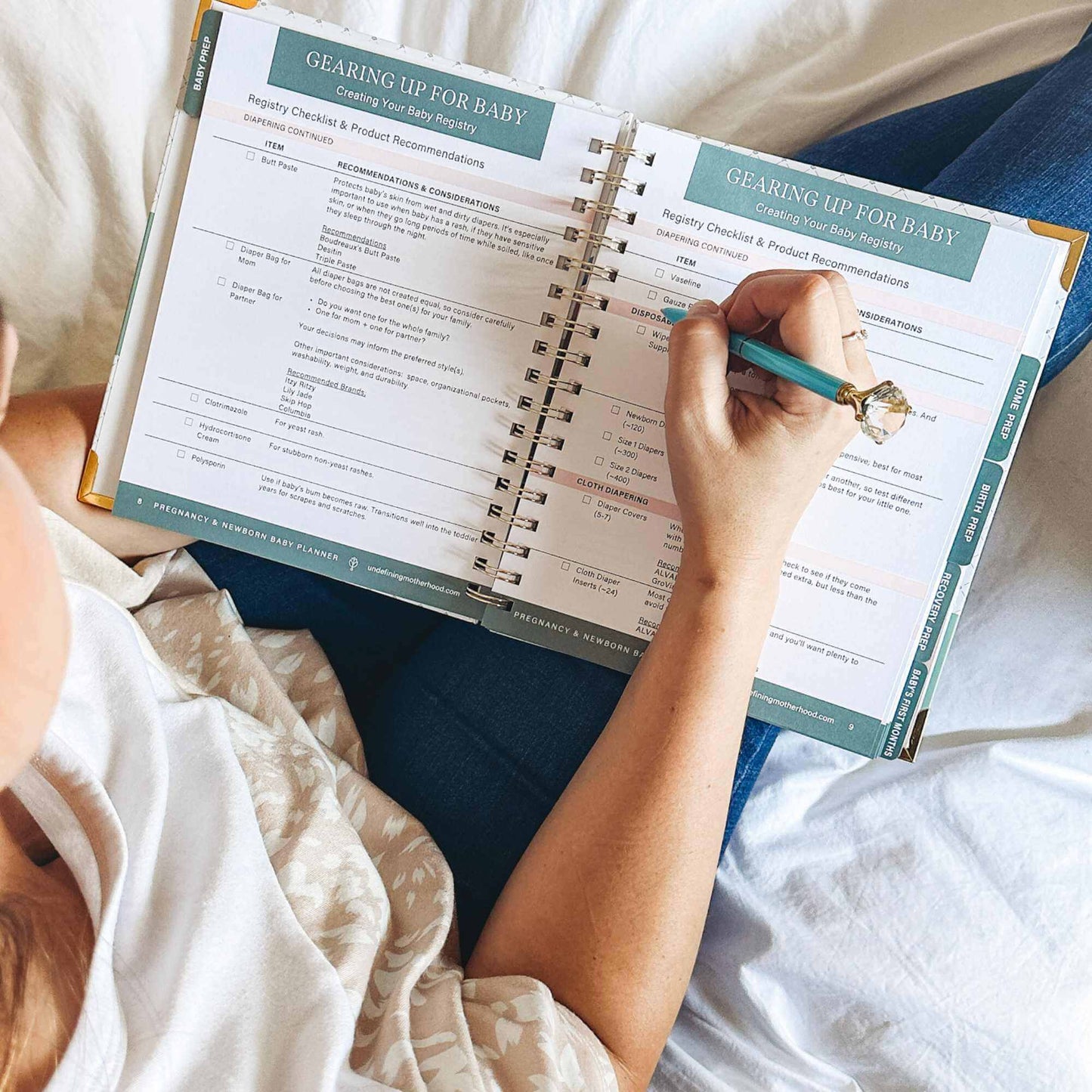 Expecting & Organized: Pregnancy Planner & New Baby Organizer