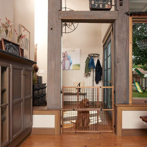 Position & Lock Tall and Wide Value Adjustable Baby Gate - Feature Image 1