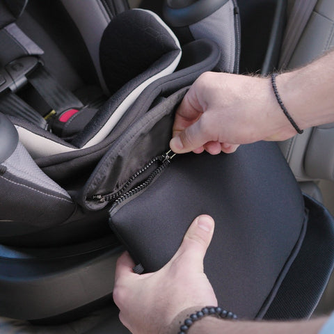 Revolve360 Extend All-in-One Rotating Car Seat with Green & Gentle Fabric - Feature Image 1