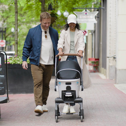 Evenflo Shyft DualRide Infant Car Seat Stroller Combo w Carryall Storage & Extended Canopy - Feature Image 1