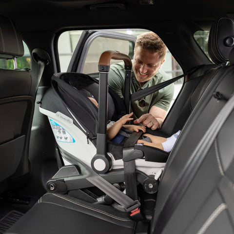 Evenflo Shyft DualRide Infant Car Seat Stroller Combo w Carryall Storage & Extended Canopy - Feature Image 2