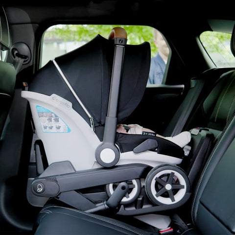 Evenflo Shyft DualRide Infant Car Seat Stroller Combo w Carryall Storage & Extended Canopy - Feature Image 4