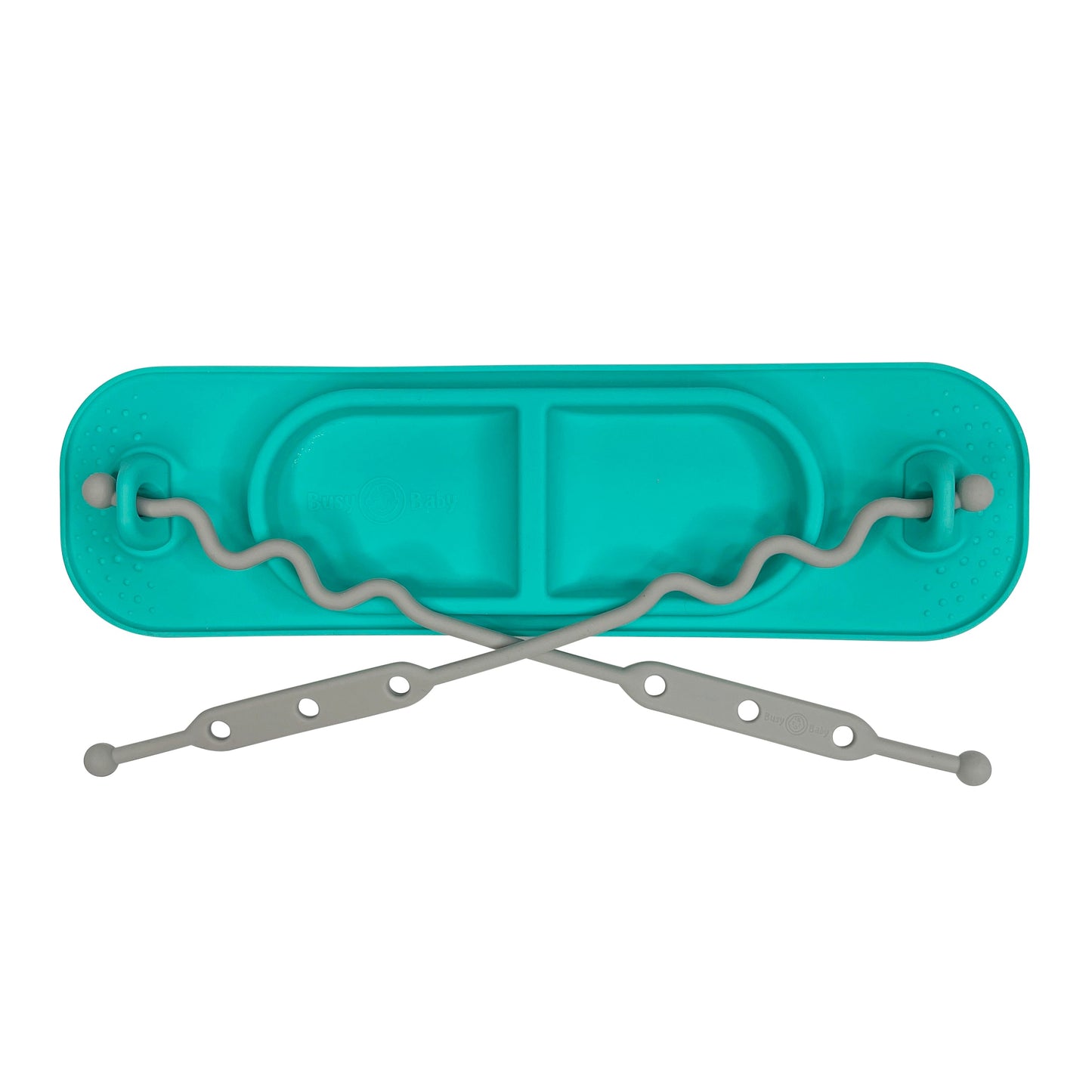 Busy Baby Mini Mat with Toy Straps SPEARMINT