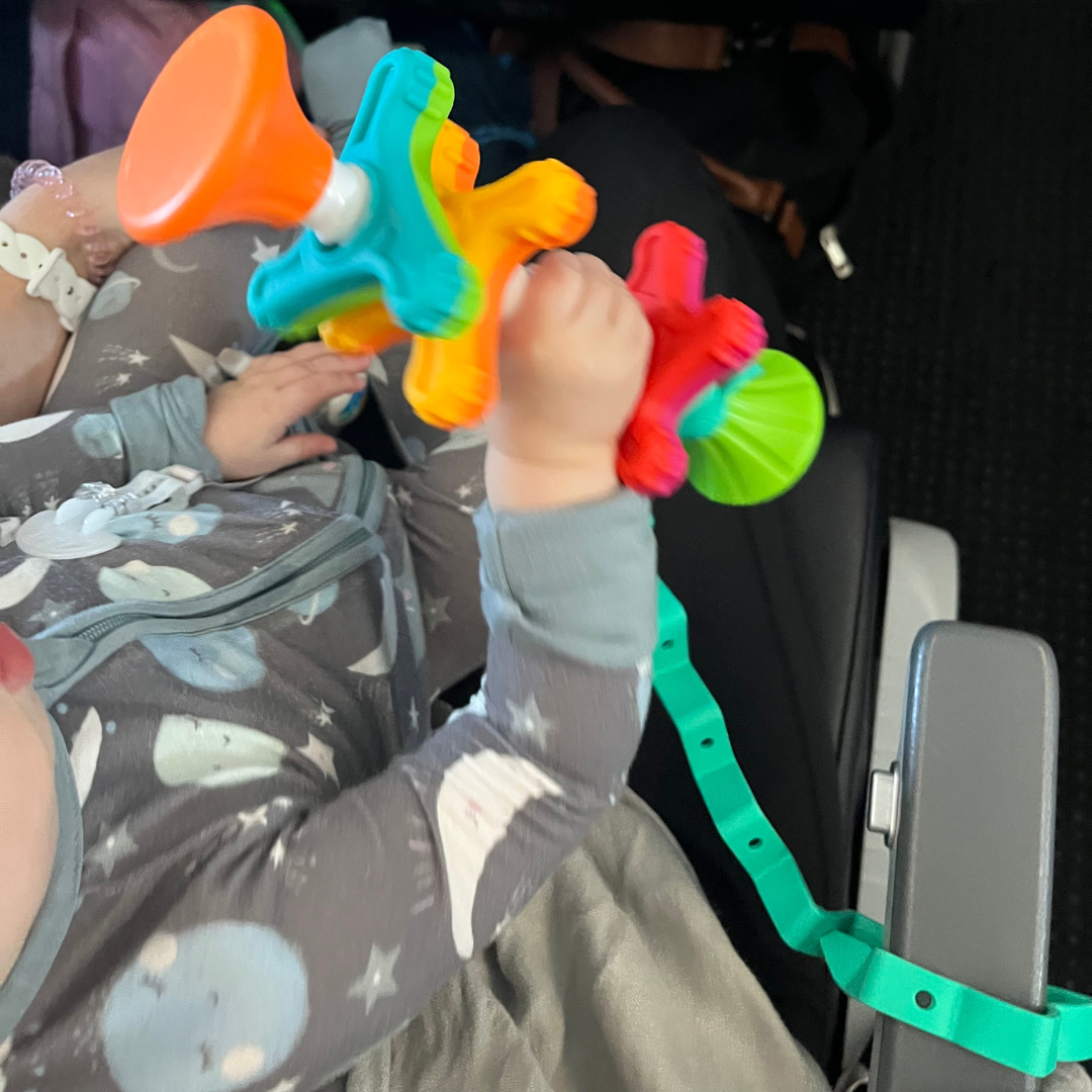 Toy Bungee Tether TAN