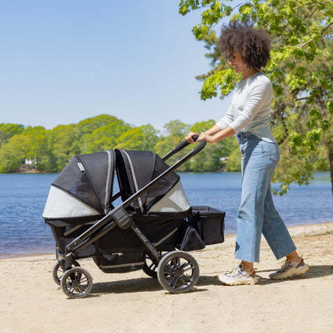 Pivot Xplore Dreamz All-Terrain Stroller Wagon with Bassinet Insert - Feature Image 3