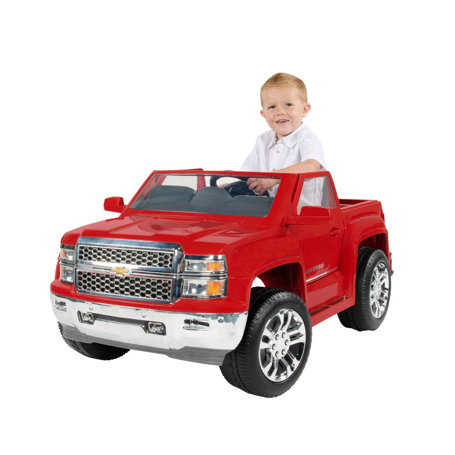 Chevy Silverado 6-Volt Battery Ride-On Vehicle