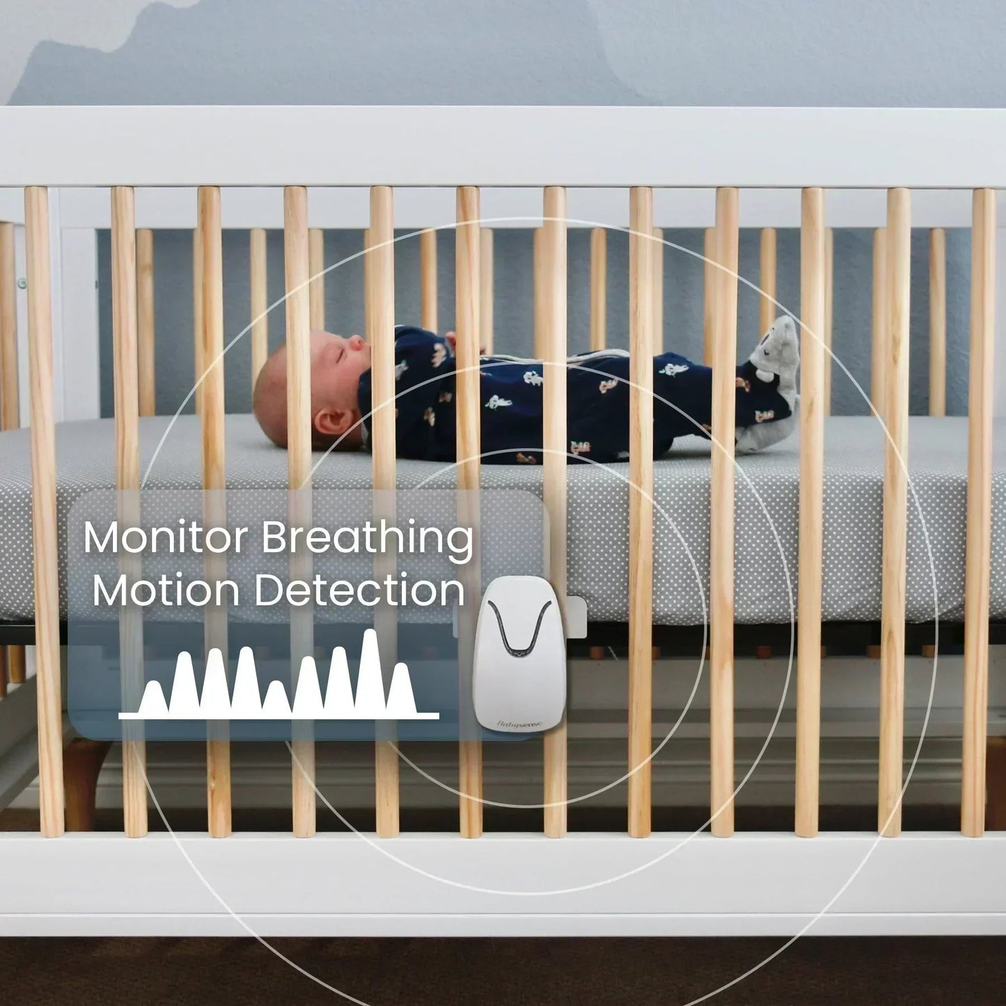 Babysense 7 & V24: Video Baby Monitor with Breathing Motion Detection & Safety Alerts Bundle