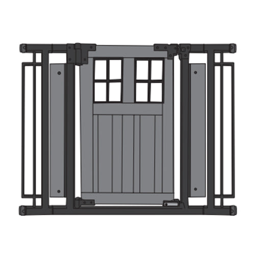 Barn Door Walk-Thru Gate Support