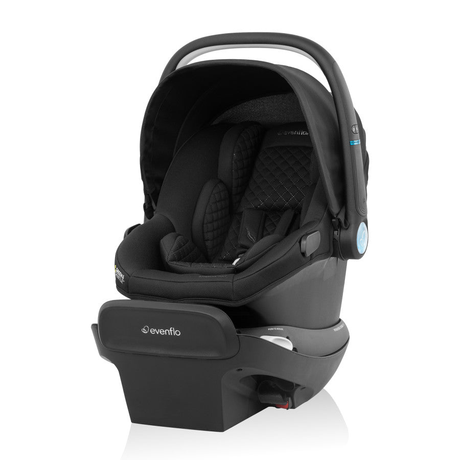 Revolve180 LiteMax NXT Rotational Infant Car Seat with SensorySoothe side front 4
