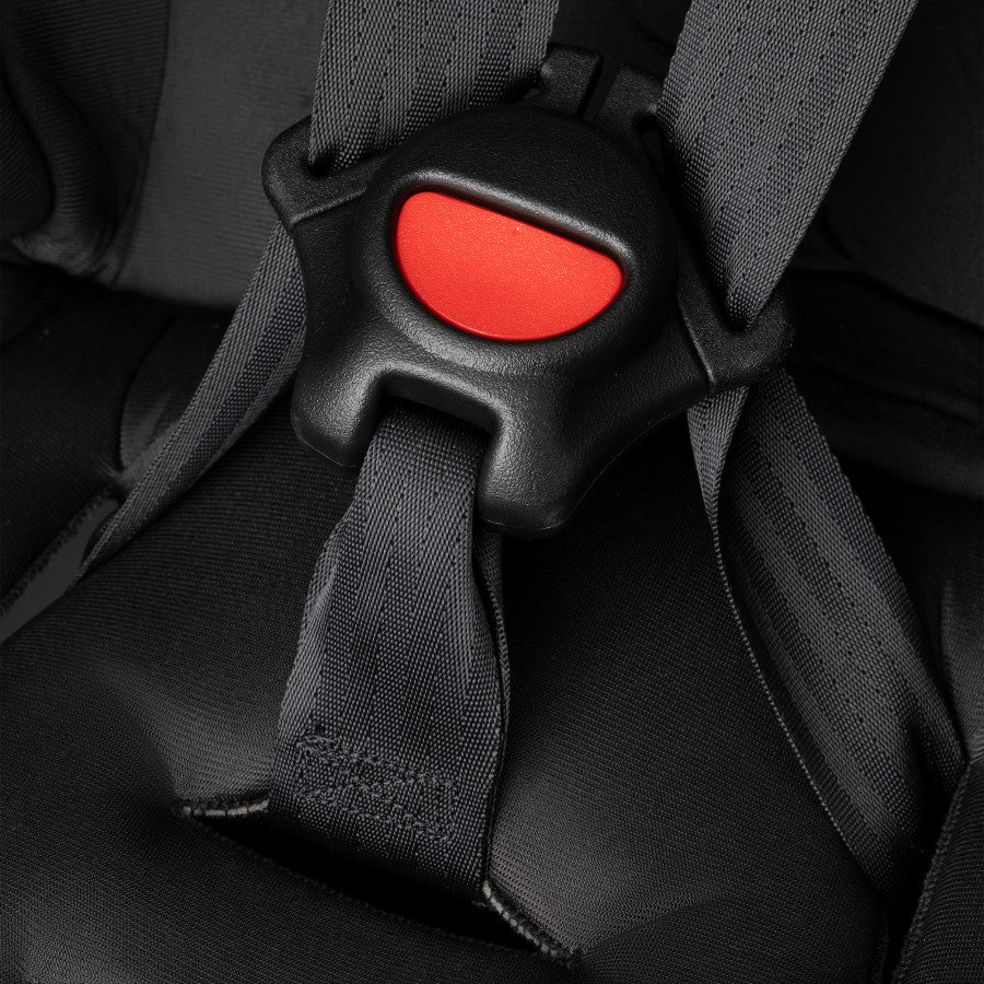 Chase LX 2-In-1 Booster Car Seat buckle close up