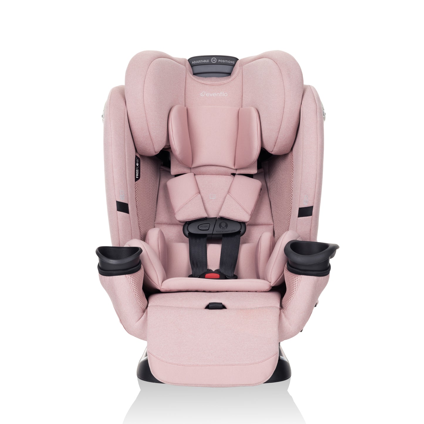 Symphony Extend Breeze 3-in-1 Convertible Car Seat (Peony Pink)
