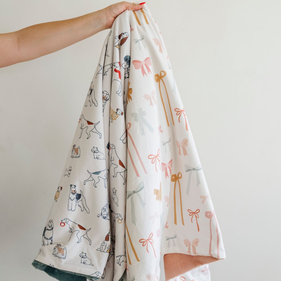 Minky/Lush Receiving blankets 6