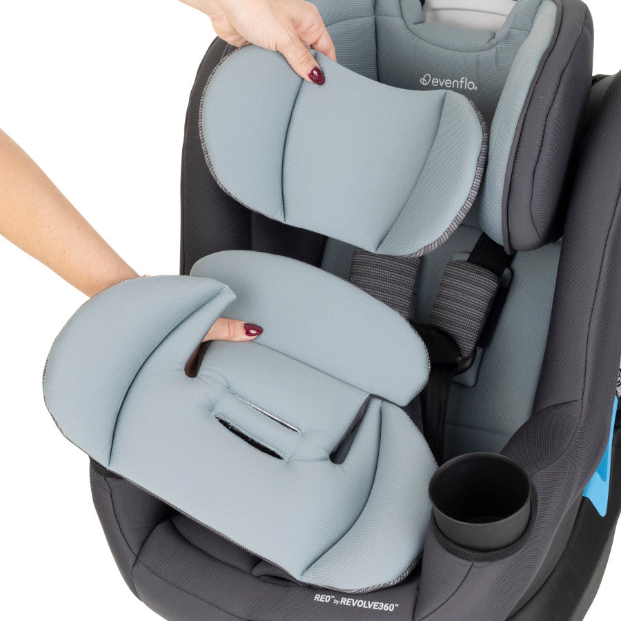 REO by Revolve360 Rotational Convertible Car Seat foam