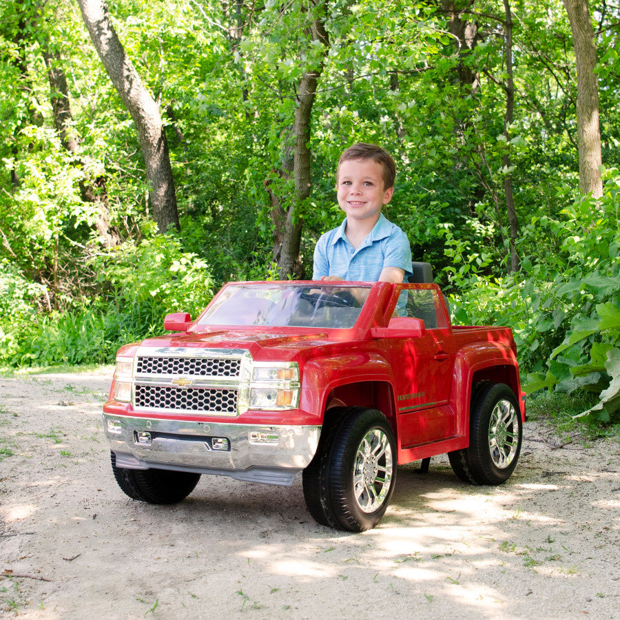 Chevy Silverado 6-Volt Battery Ride-On Vehicle