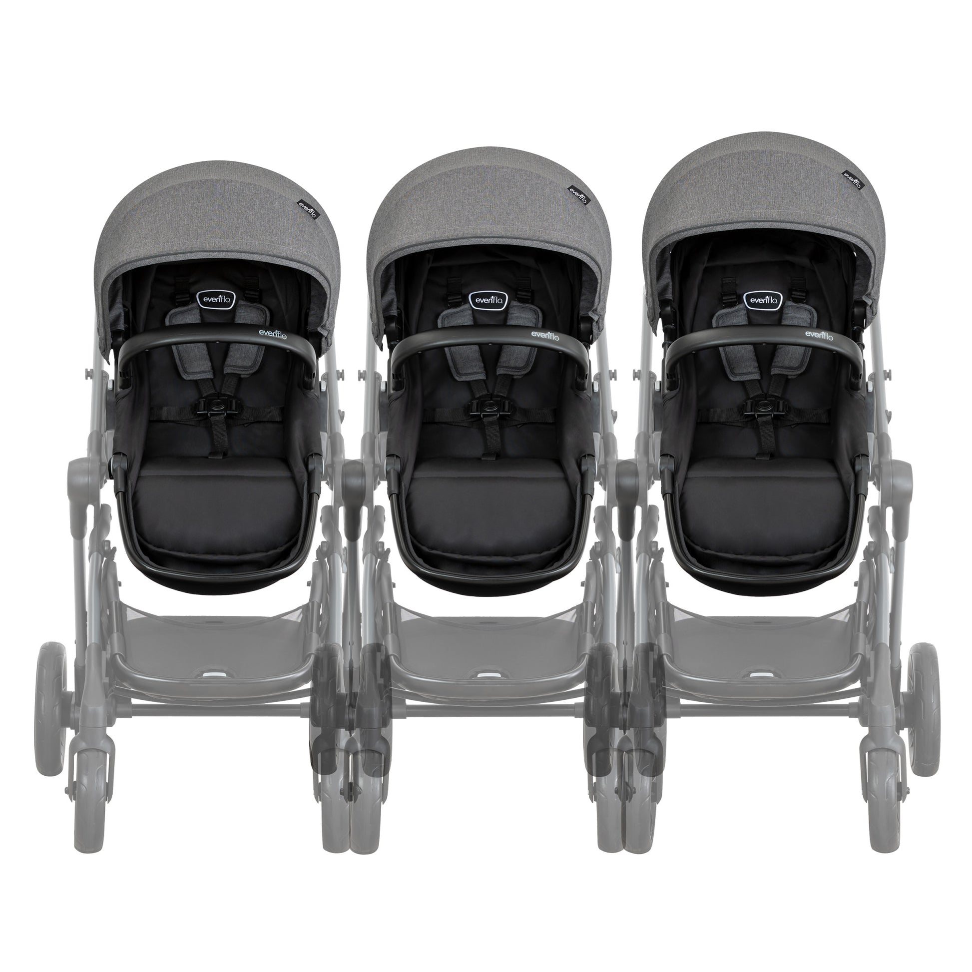 Pivot Xpand Modular Travel System with LiteMax Infant Car Seat Sabino Gray 5