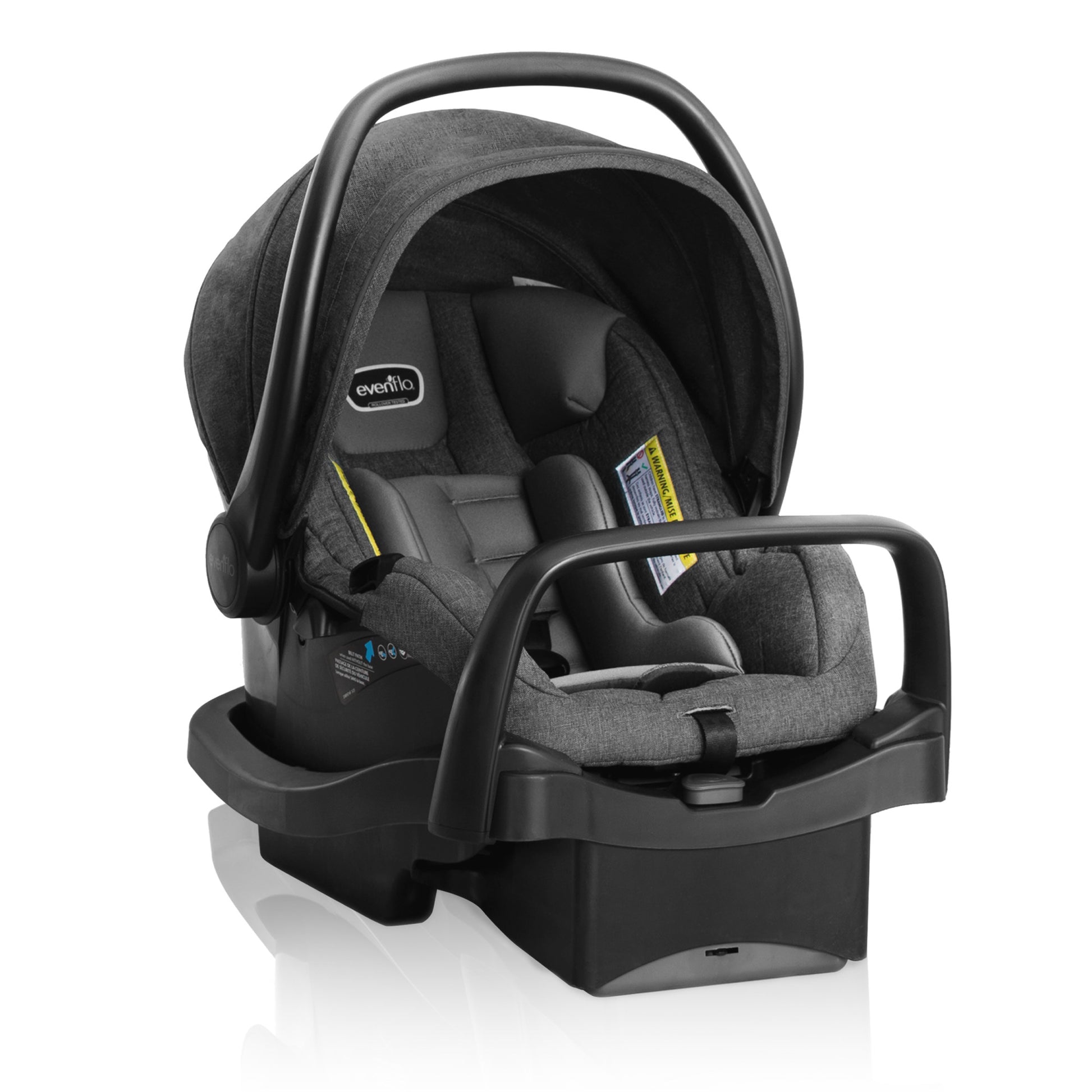 Pivot Xpand Modular Travel System with LiteMax Infant Car Seat Sabino Gray front side