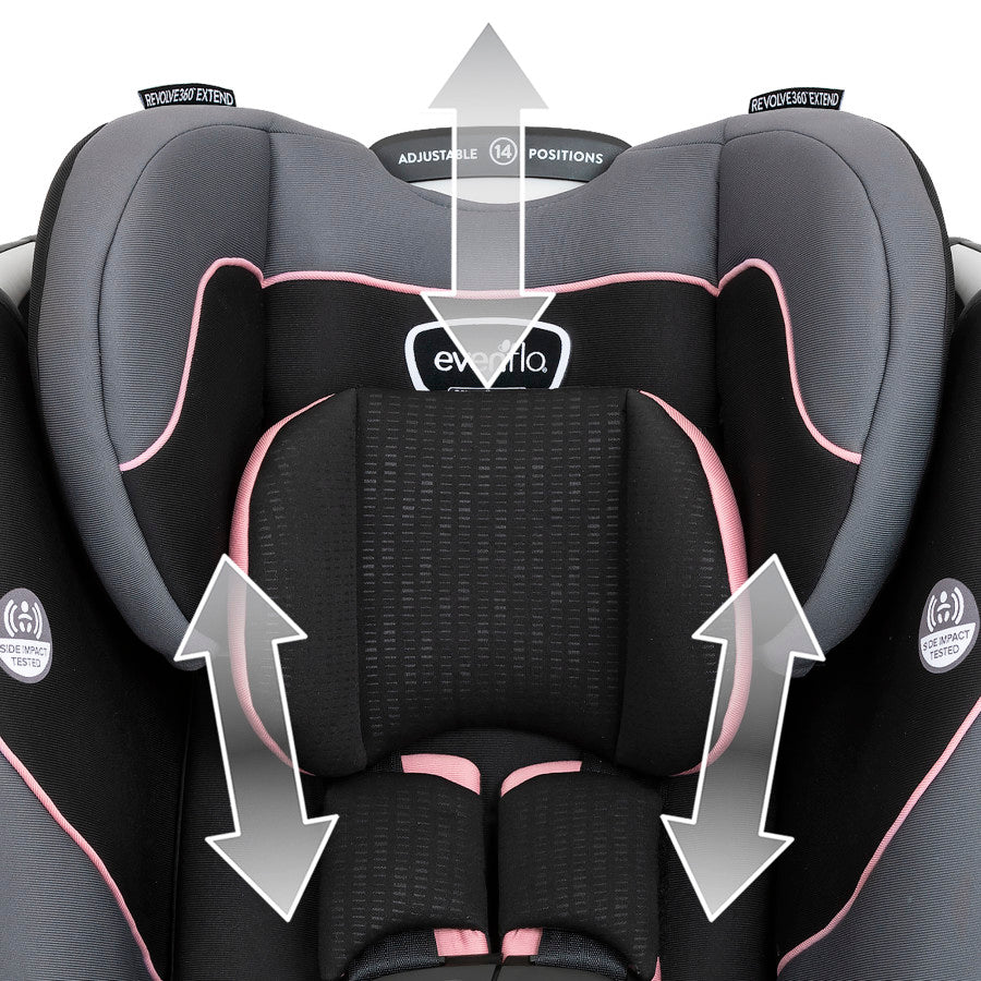 Revolve360 Rotational All-In-One Convertible Car Seat