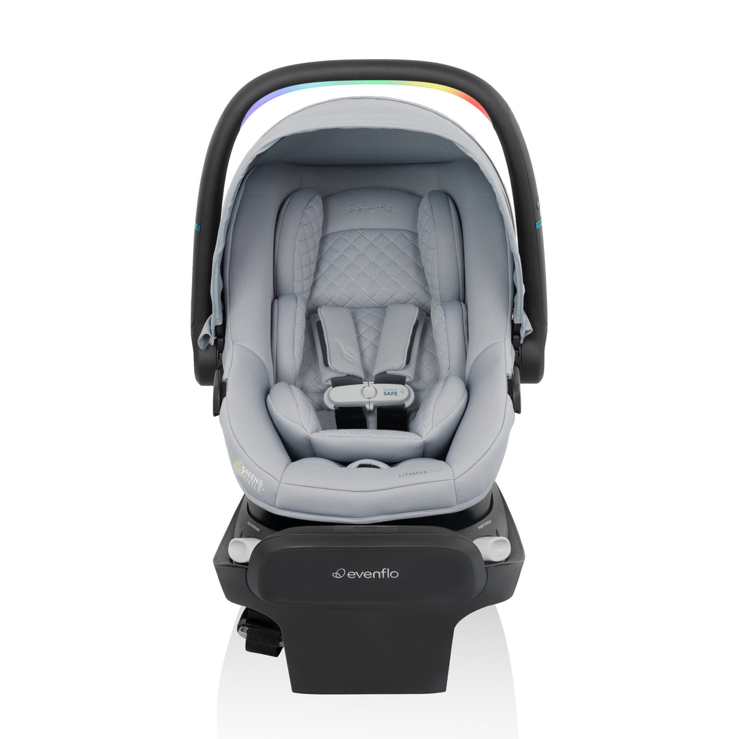 Revolve180 LiteMax NXT Rotational Infant Car Seat with SensorySoothe & Accessory Load Leg