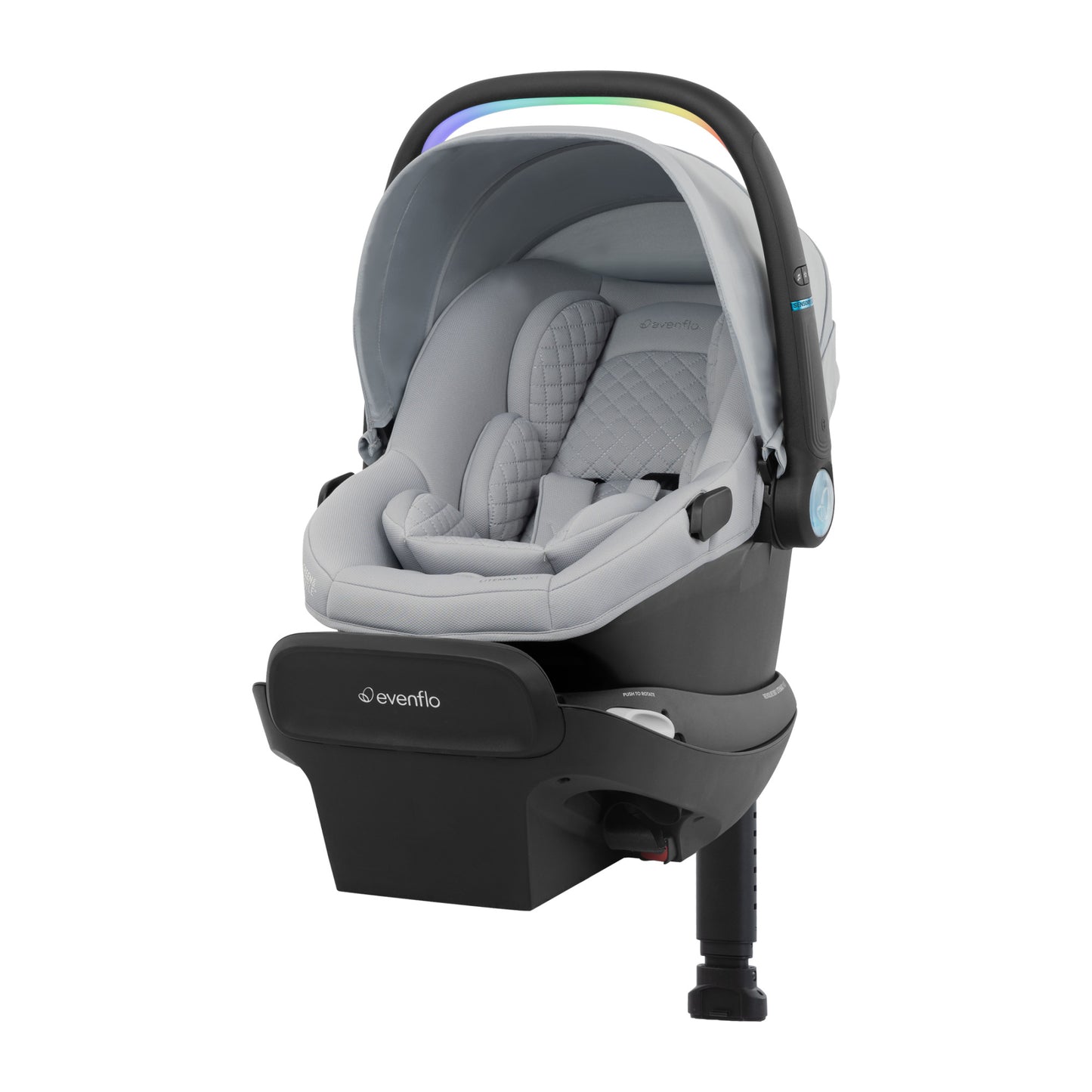 Revolve180 LiteMax NXT Rotational Infant Car Seat with SensorySoothe & Accessory Load Leg