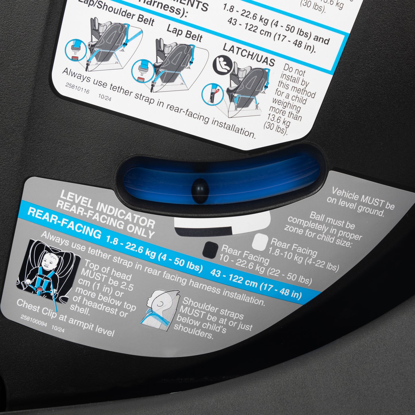 Revolve360 Extend All-in-One Rotating Car Seat with Green & Gentle Fabric