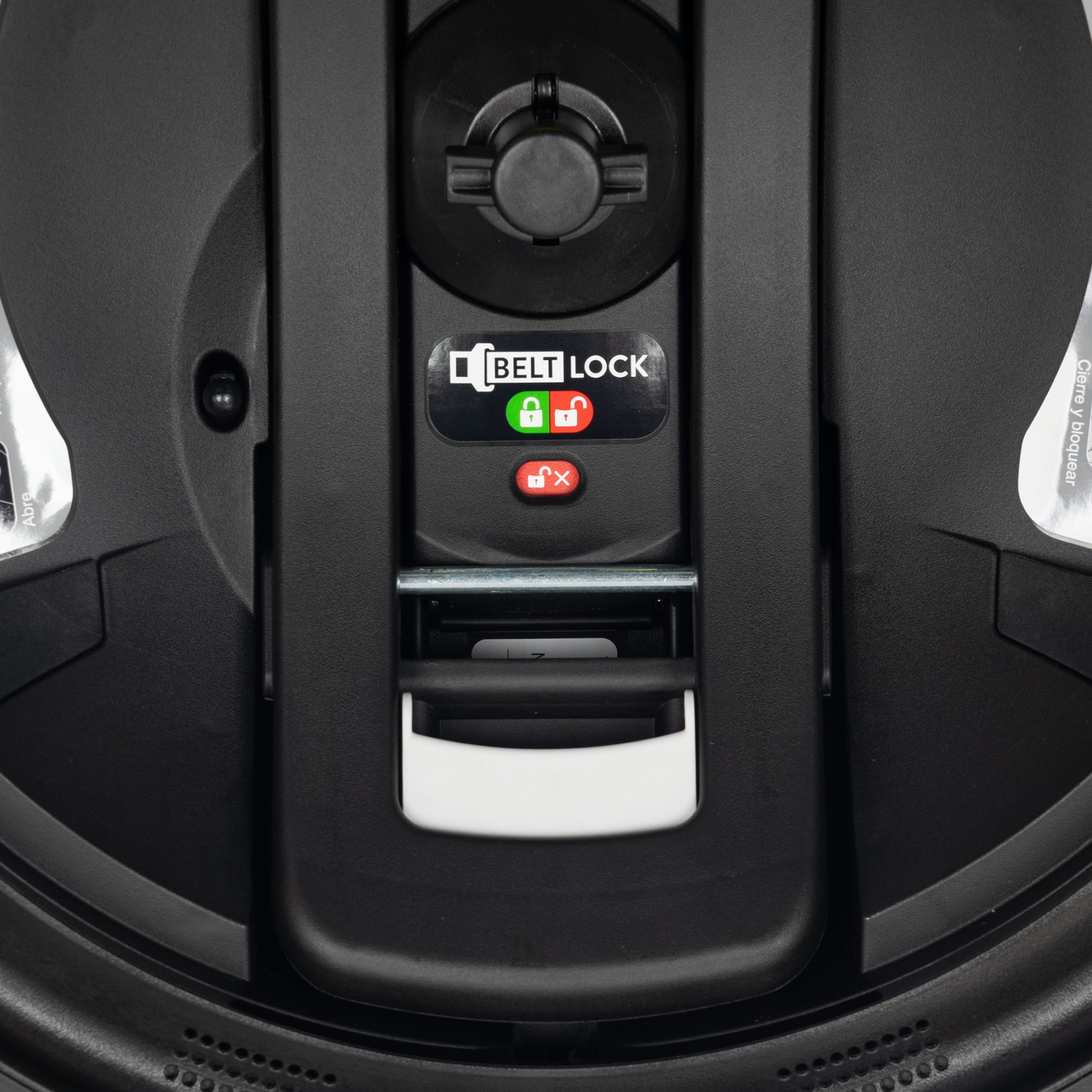 Gold Revolve360 Slim 2-in-1 Rotational Car Seat with SensorSafe Amethyst belt lock