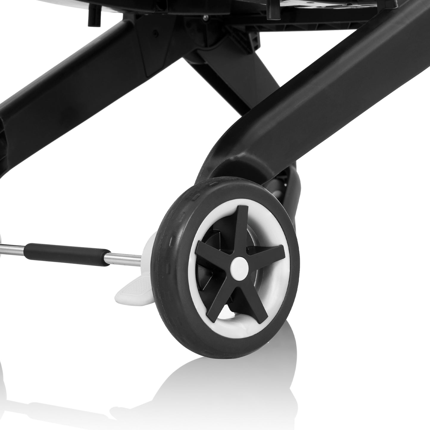 Shyft DualRide Infant Car Seat Stroller Combo w Carryall Storage and Green & Gentle Fabric Topaz wheel 1