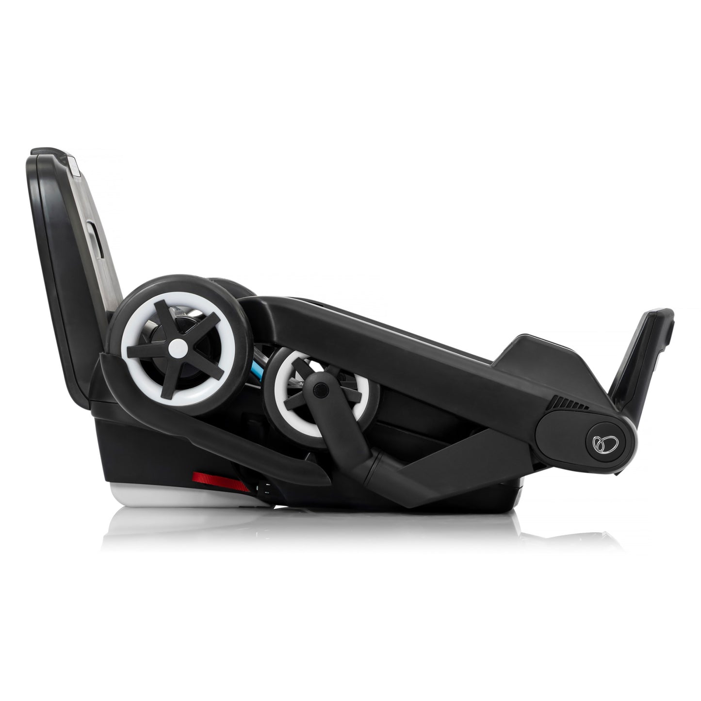 Shyft DualRide Infant Car Seat Stroller Combo w Carryall Storage and Green & Gentle Fabric Topaz base 1