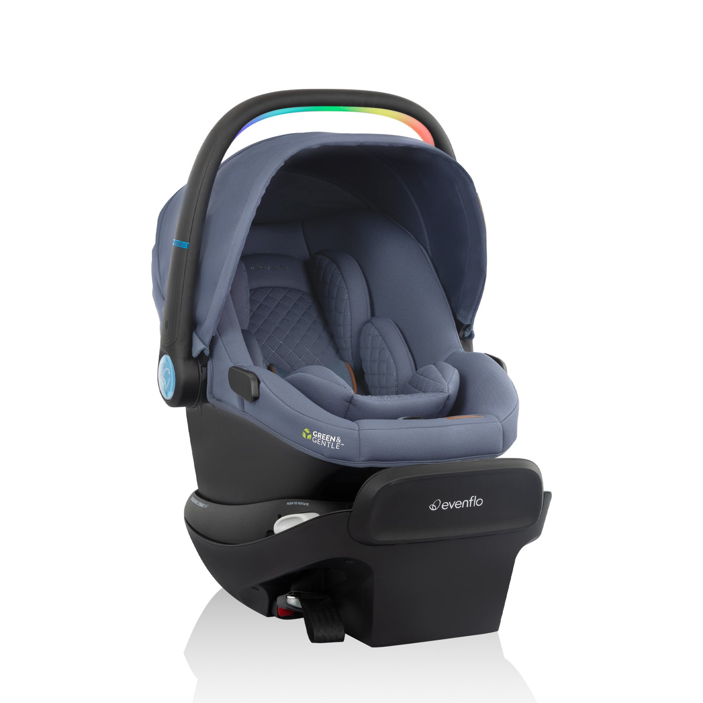 Shyft Intuiti+ Travel System featuring Revolve180 LiteMax NXT Rotating Infant Car Seat with SensorySoothe