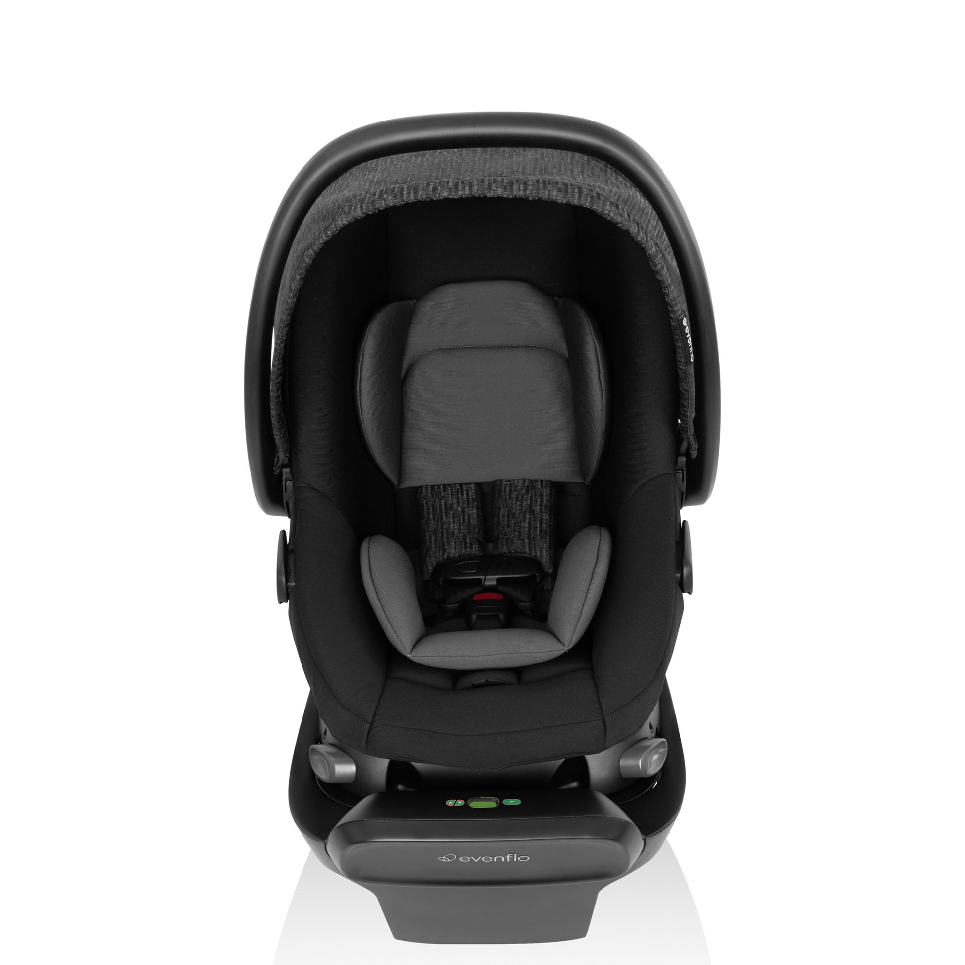 Shyft Intuiti Travel System with Revolve180 LiteMax NXT Rotating Infant Car Seat Black Shale front