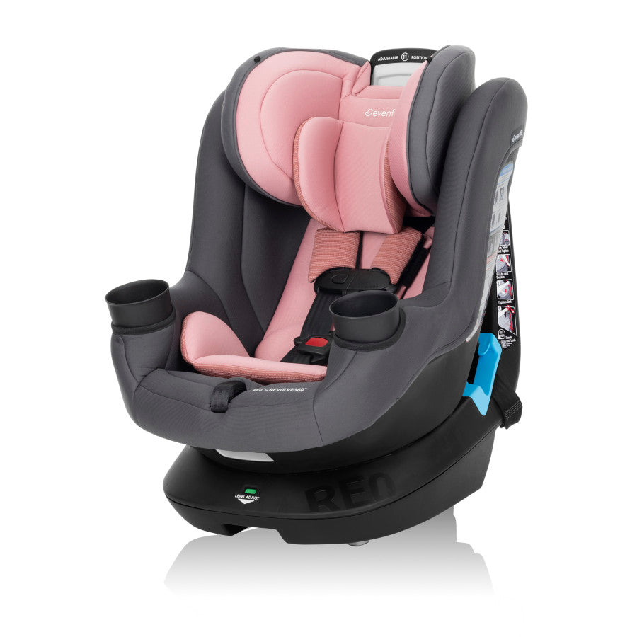 REO by Revolve360 Rotational Convertible Car Seat side front