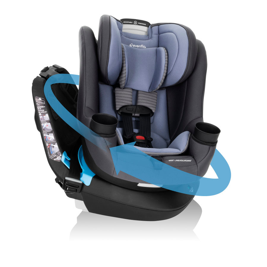 REO by Revolve360 Rotational Convertible Car Seat rotate 3