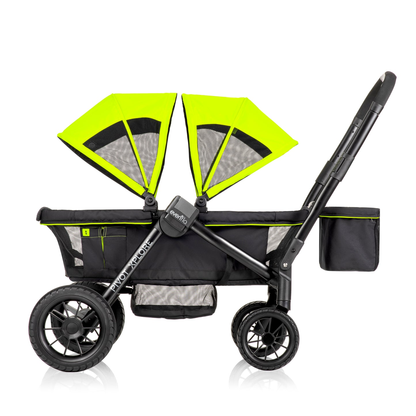Evenflo Pivot Xplore Xplore All-Terrain Stroller Wagon Profile view