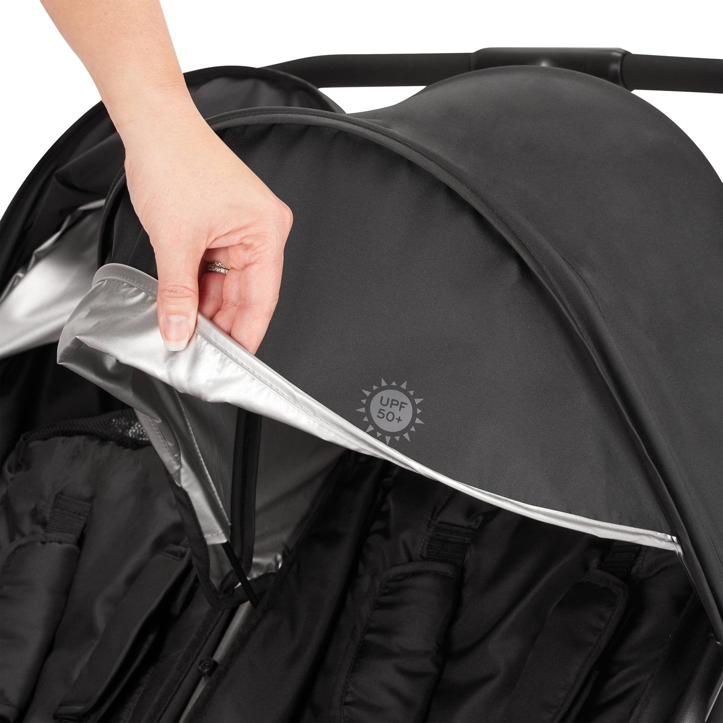 Evenflo Aero² Ultra-Lightweight Double Stroller with UPF 50+ Canopy