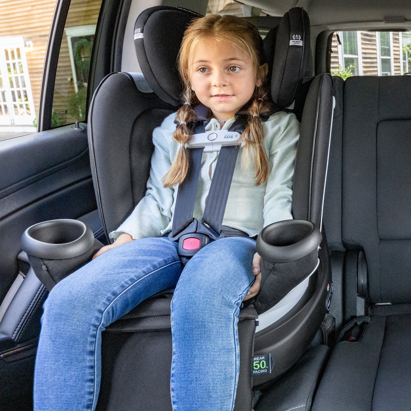 Revolve360 Extend All-in-One Rotational Car Seat
with SensorSafe Moonstone 2