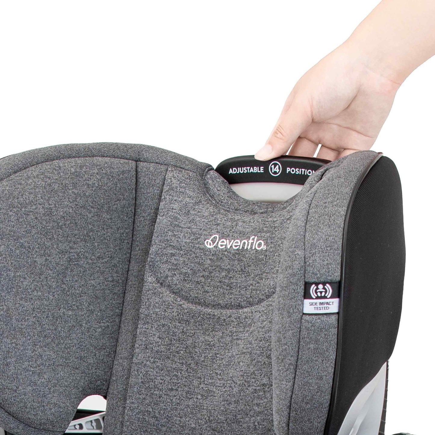 Revolve360 Extend All-in-One Rotational Car Seat with SensorSafe Moonstone headrest