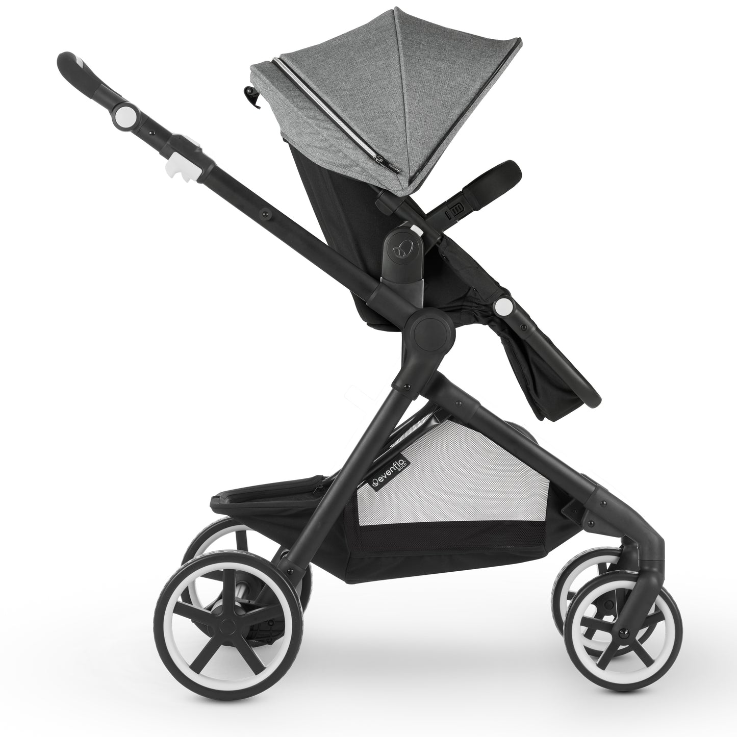 Evenflo Pivot Xpand Travel System forward-facing toddler mode