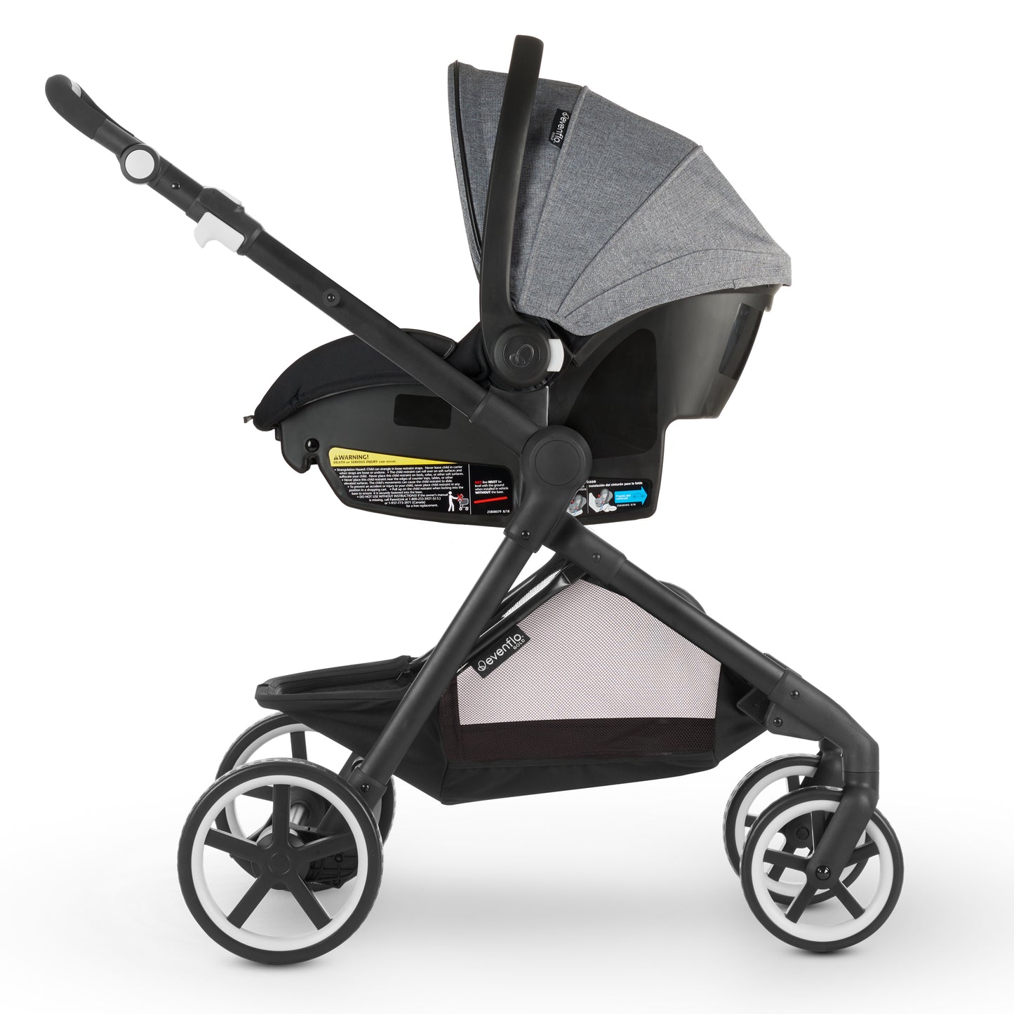Evenflo Pivot Xpand Travel System parent-facing mode