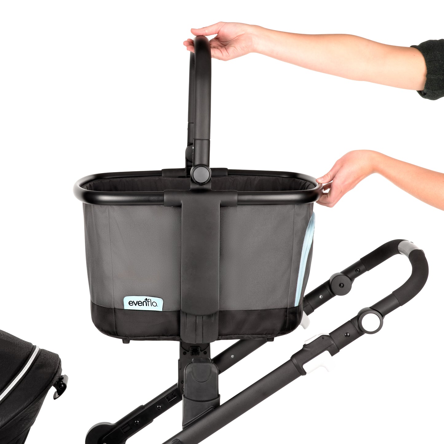 Stroller Market Basket (Gray Sky)