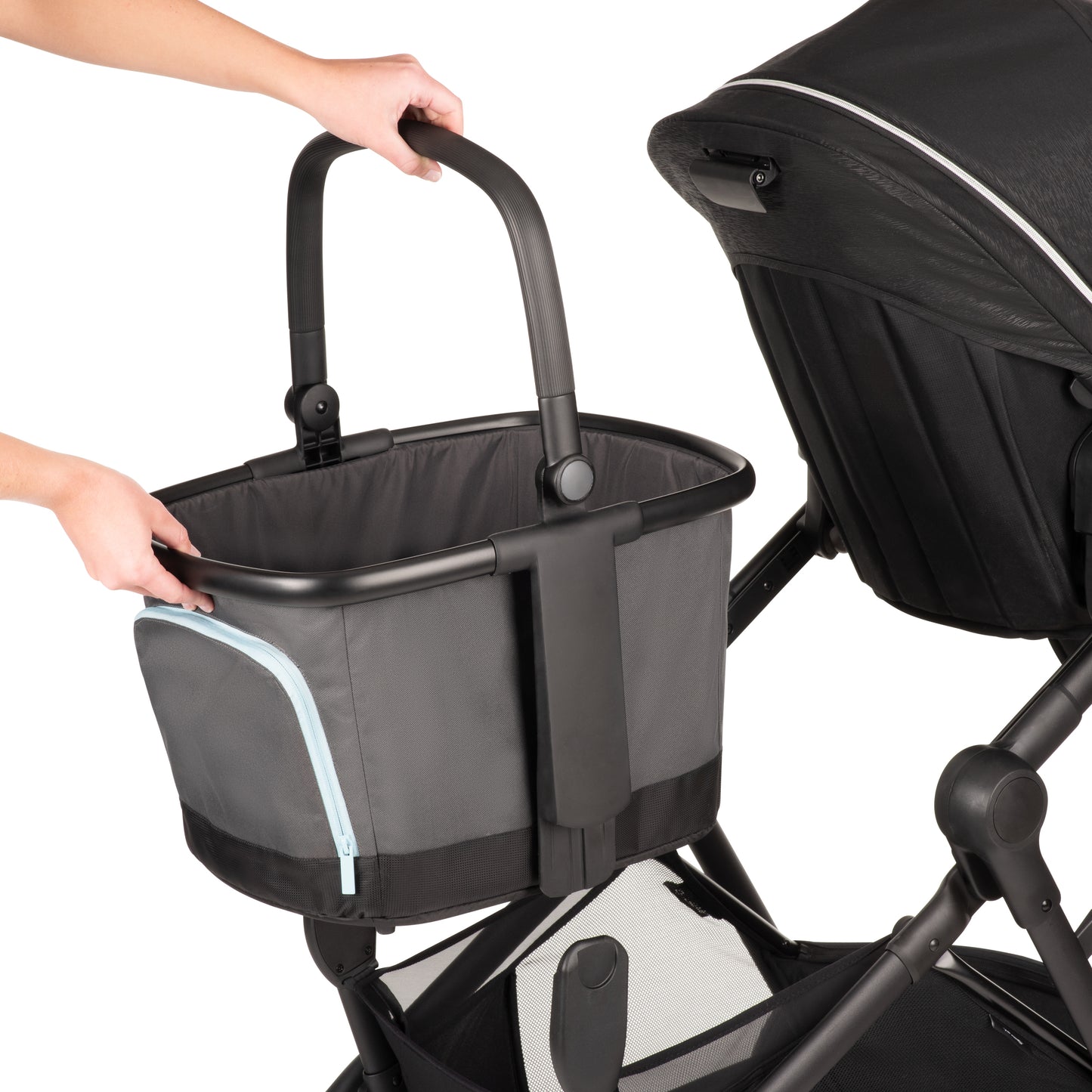 Stroller Market Basket (Gray Sky)