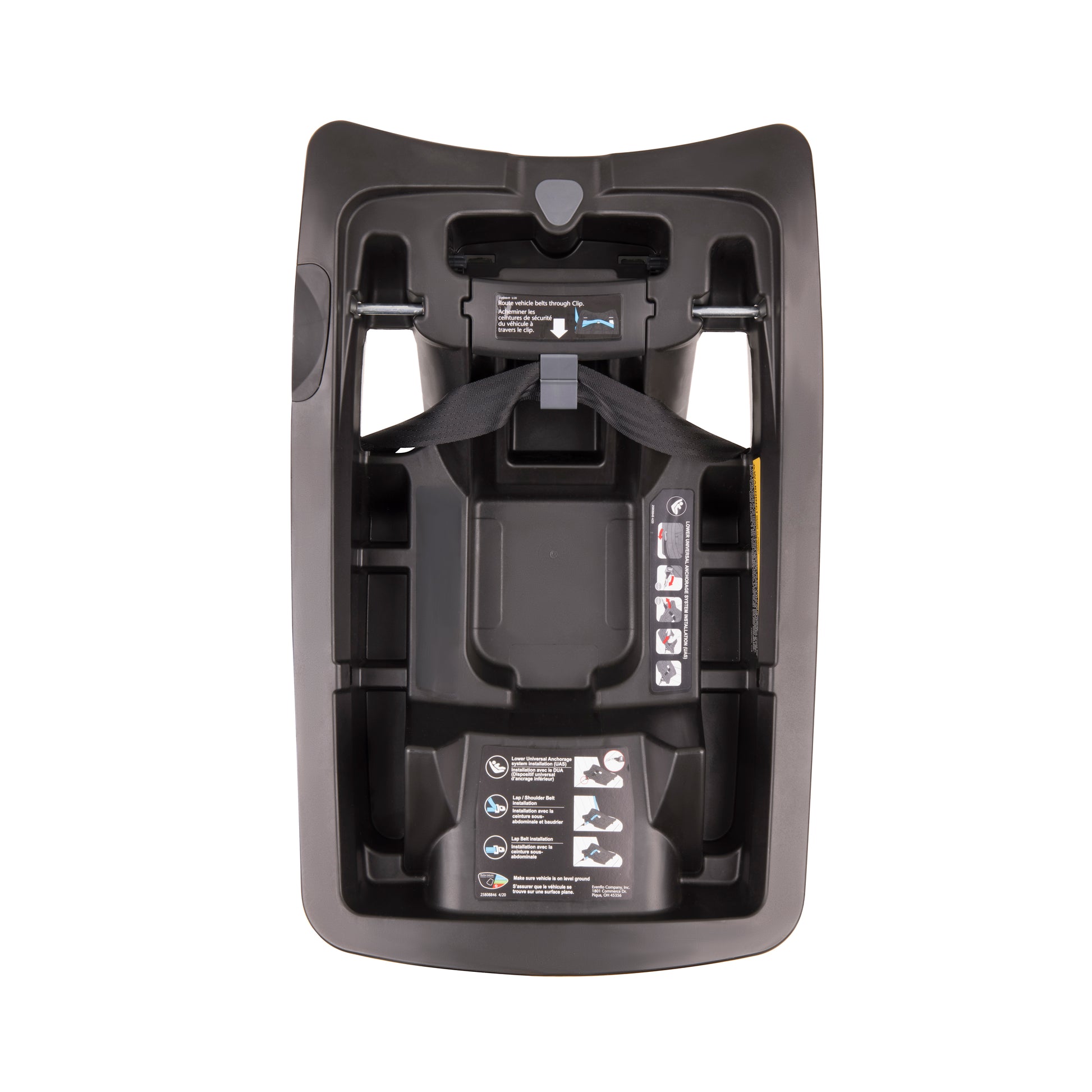 LiteMax Sport Infant Car Seat Base overhead view