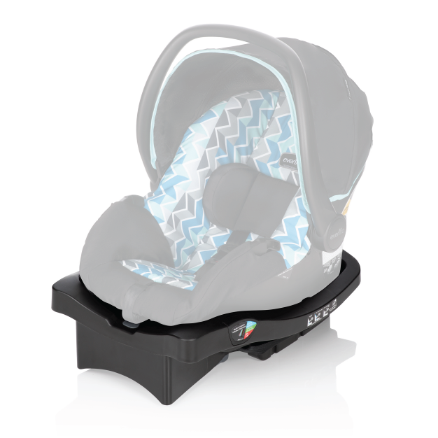LiteMax Sport Infant Car Seat Base side angle demonstration